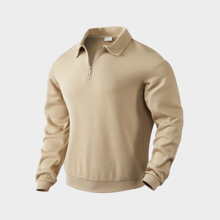 Victor™ - Premium Quarter-Zip Sweater