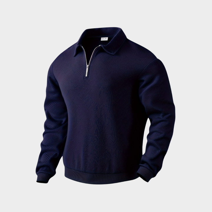 Victor™ - Premium Quarter-Zip Sweater