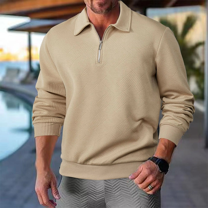 Victor™ - Premium Quarter-Zip Sweater