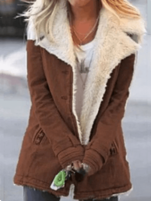 Scarlett™ - Sherpa-Lined Casual Jacket
