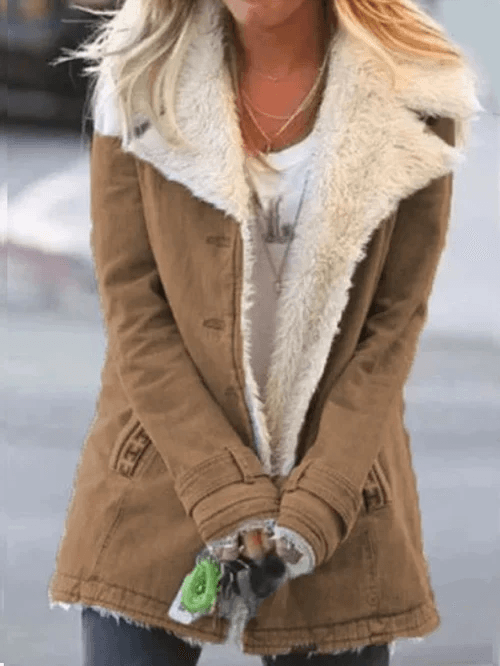 Scarlett™ - Sherpa-Lined Casual Jacket